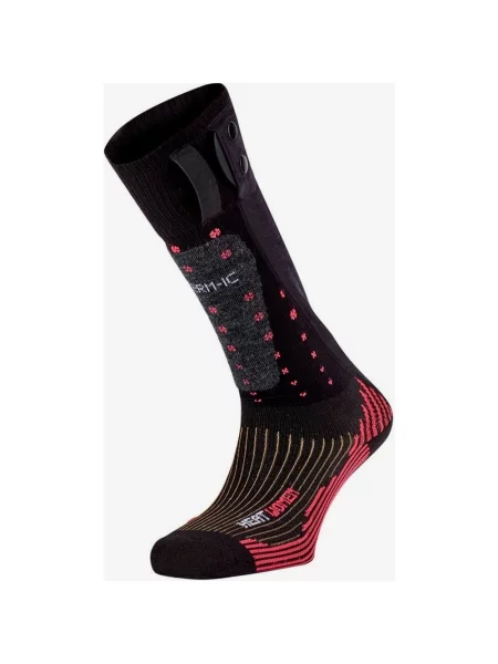 Skarpety Therm-ic Powersocks Heat różowe czarne