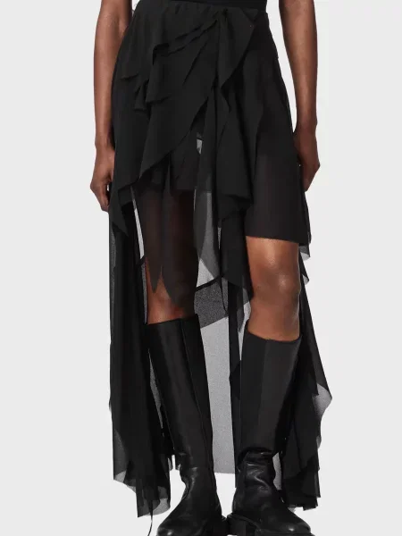 Юбка Allsaints черная