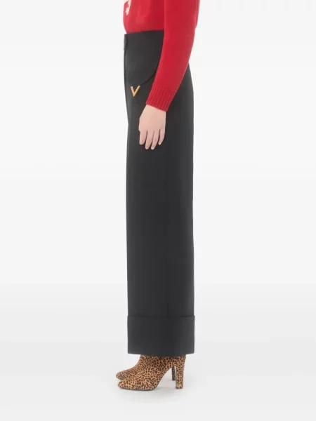 Pantaloni Valentino Garavani negru