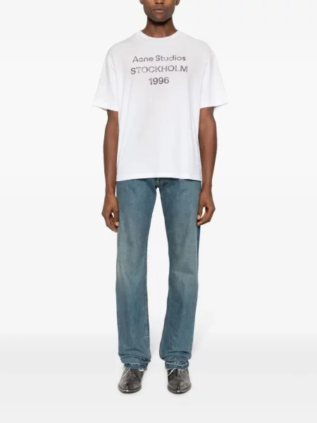 Raštuotas marškinėliai Acne Studios