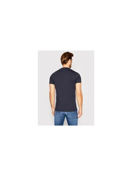 Calvin Klein Jeans Póló Slim Fit sötétkék