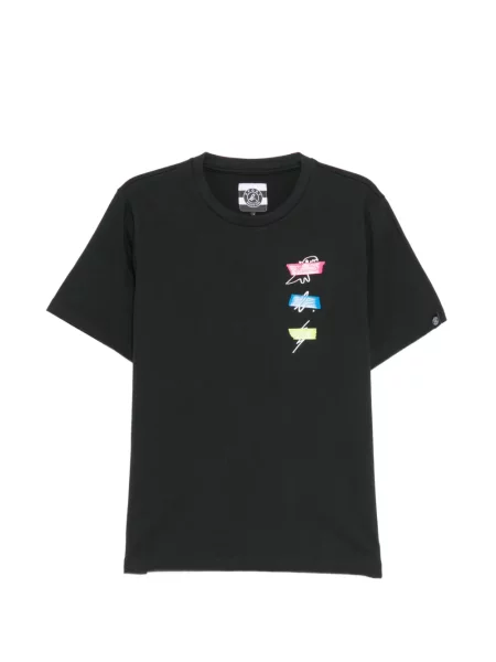 Marškinėliai Sport B. By Agnès B. trumpomis rankovėmis juoda