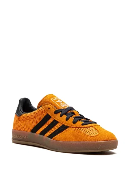 Lniane klapki Adidas białe