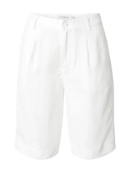 Copenhagen Muse Plisované nohavice NATULI šedobiela