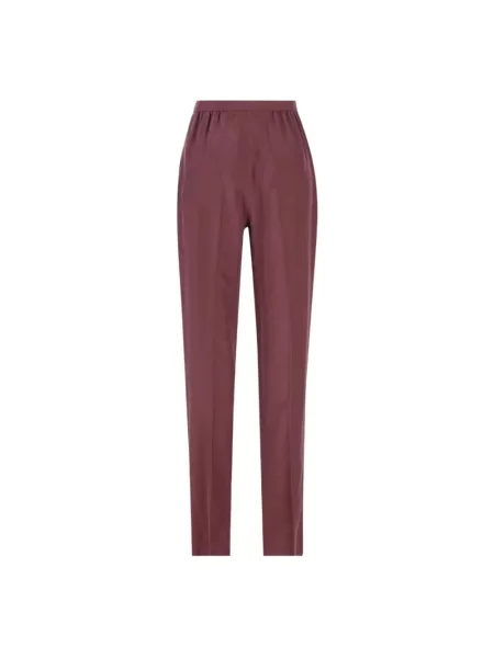 Spodnie Saint Laurent fioletowe