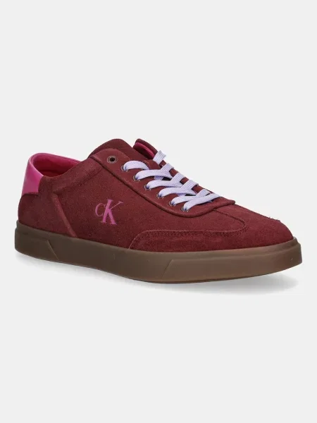 Calvin Klein Kožne tenisice LOW PRO CUPS LACE UP