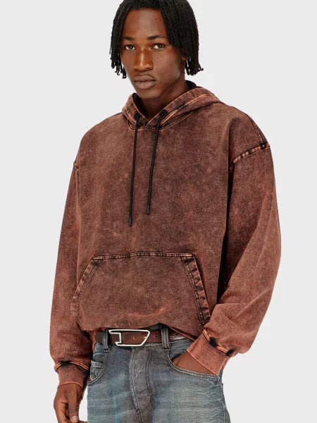 Худи Diesel коричневое