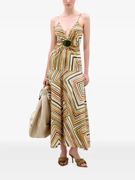 Rochie midi Silvia Tcherassi cu dungi