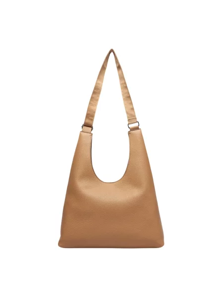 Calvin Klein Torebka Webbing Adj Strap Large Shoulder beżowy