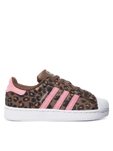 Sportcipők adidas Superstar II barna