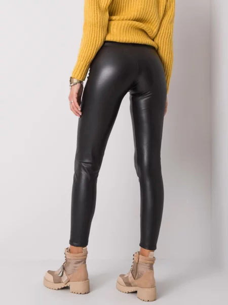 Legíny Fashionhunters čierna