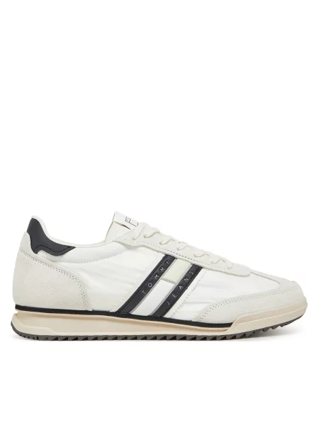 Superge Tommy Jeans Tjm Retro Runner Cleated bela