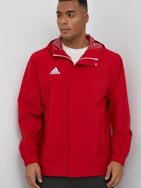 Ветровка adidas Performance Entrada 22 с преходна изолация червено