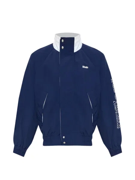 Geacă Rhude cu imagine alergare albastru