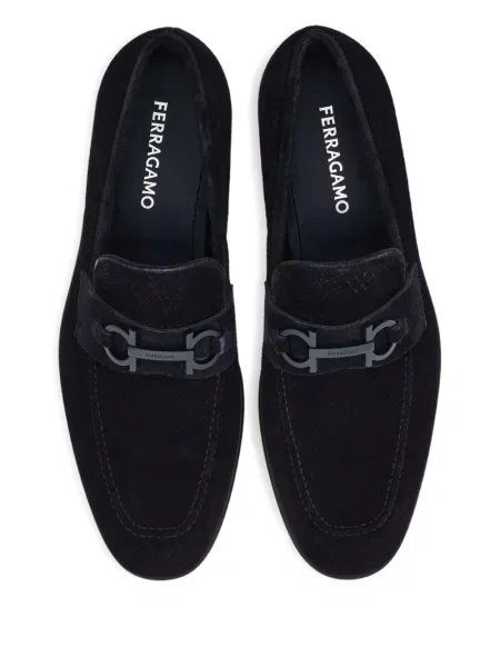 Pantofi loafer Ferragamo cu cataramă albastru