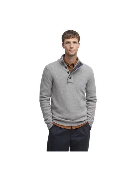 Barbour półgolf wełniany beżowy