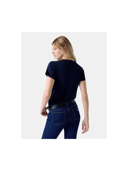 Guess Jeans Tričko modrá