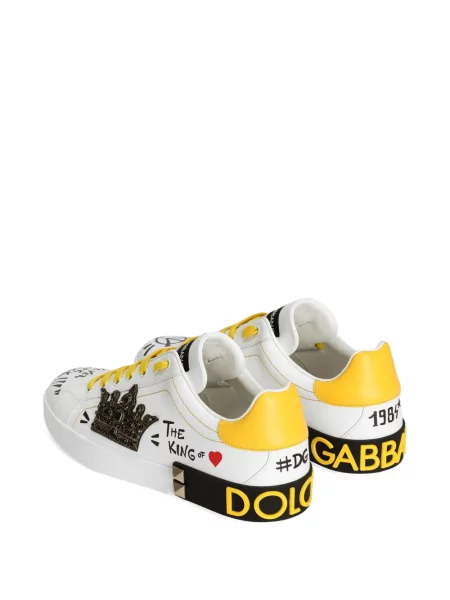 Sneakersy Dolce And Gabbana białe