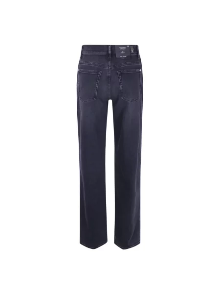 Jeansy 7 For All Mankind czarne