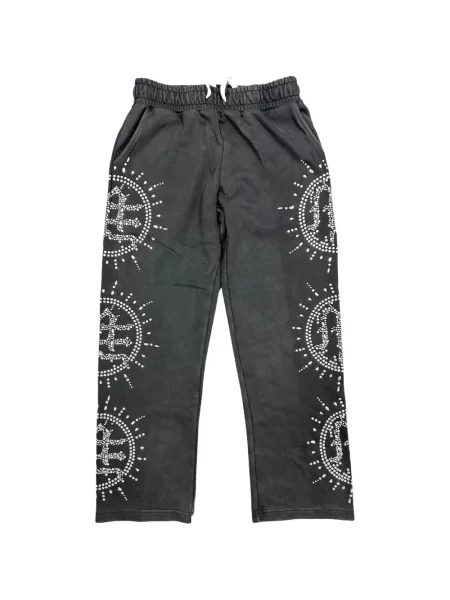 Stras pantaloni Mixed Emotion alergare gri
