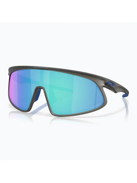 Oakley RSLV matt füst / prizma zafír napszemüveg. Méret: OS szürke