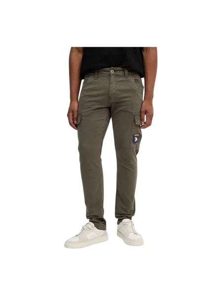 Spodnie Alpha Industries zielone
