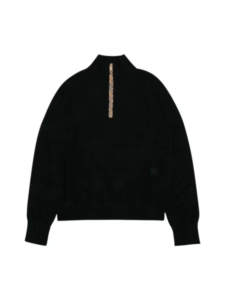 Sweter Burberry czarny