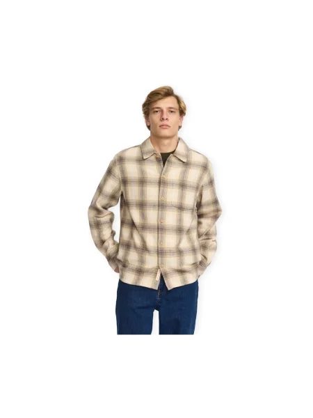 Casual košeľa Revolution béžová