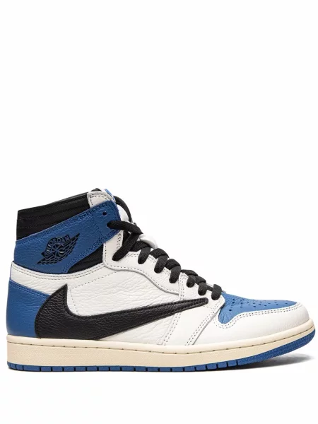 Sneakerși Jordan Air Jordan 1 alb