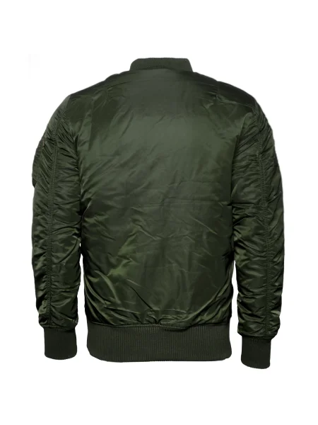 ALPHA INDUSTRIES Geacă de primăvară-toamnă închis verde