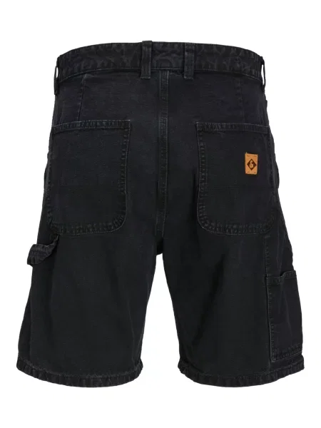 Jack&Jones Pantaloni scurți de blugi Jjitony negru