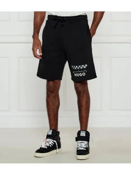 HUGO Pantaloni scurți Dortie negru