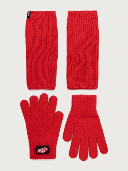 Rękawiczki Vans czerwone