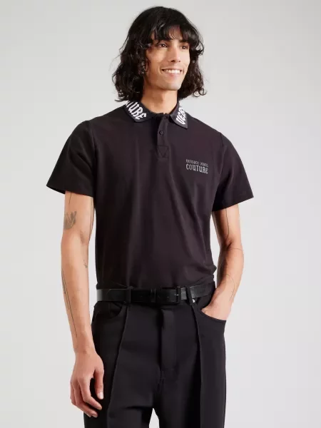 Versace Jeans Couture Tricou negru alb