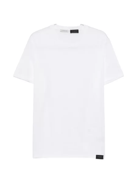 Tricou Low Brand cu autograf alb
