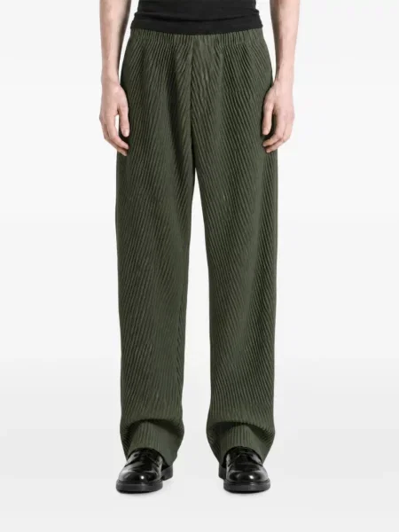 Pantaloni Homme Plisse Issey Miyake verde