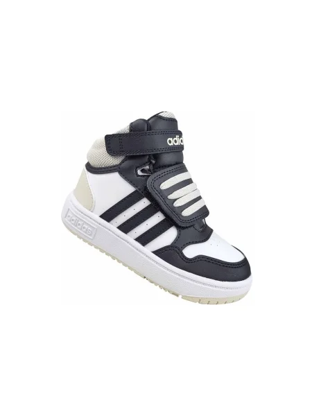 Členkové topánky Adidas biela
