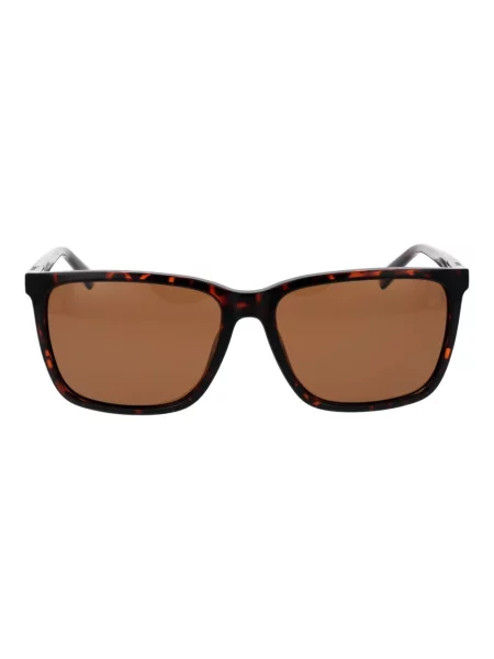 Okulary przeciwsłoneczne Timberland brązowe