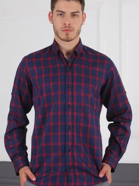 Риза Dewberry синьо