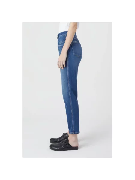 Proste jeansy Closed o krotszym kroju niebieskie