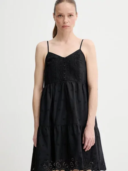 Obleka Levi's CORA SL MINI DRESS črna