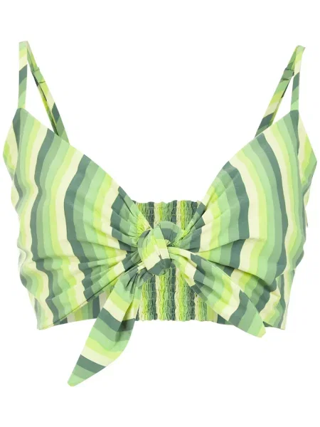 Cropp top Amir Slama cu dungi verde