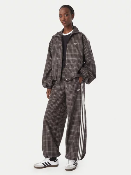 Adidas Sportinės kelnės Advanced Archive Wide Fit ruda
