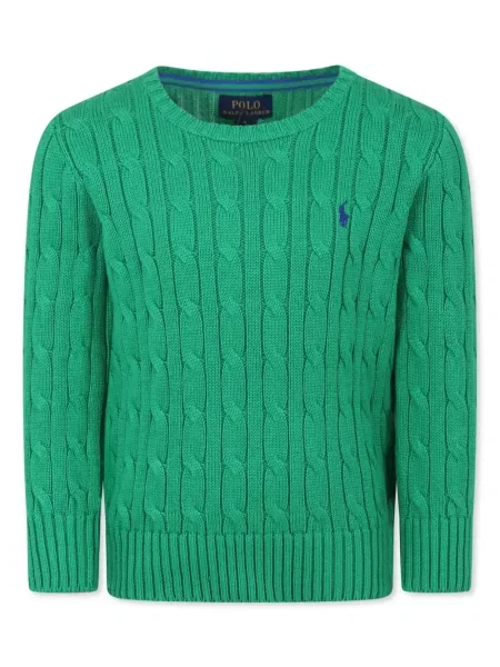 Sweter dziecięcy Polo Ralph Lauren zielony