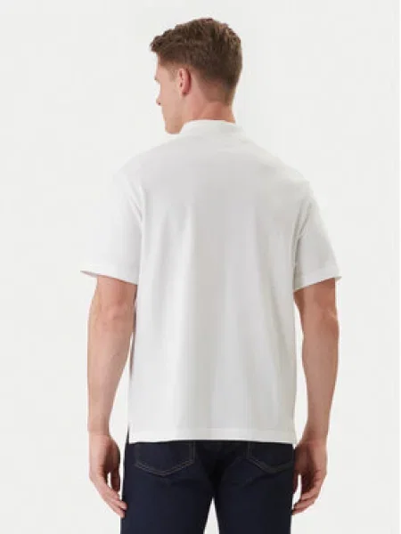 Polo majica Calvin Klein Jeans casual bijela