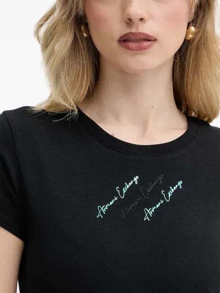 Tričko Armani Exchange čierna