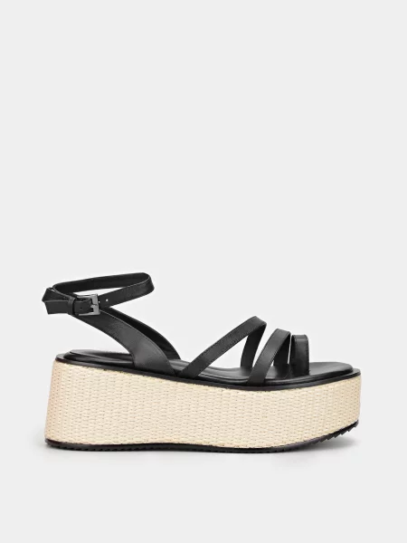 CHER INTERTOP Босоніжки Шкіра чорний