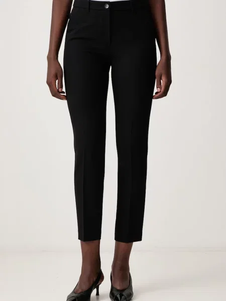 Sisley pantaloni slim fit pentru femei negru