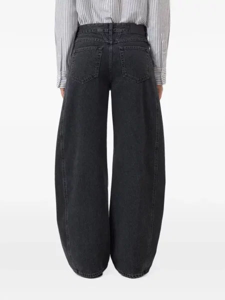 Blugi cu picior larg Closed negru