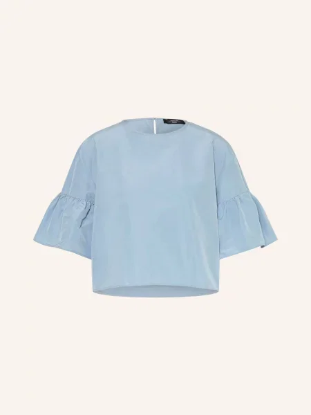 Cestovat top Weekend Max Mara modrý